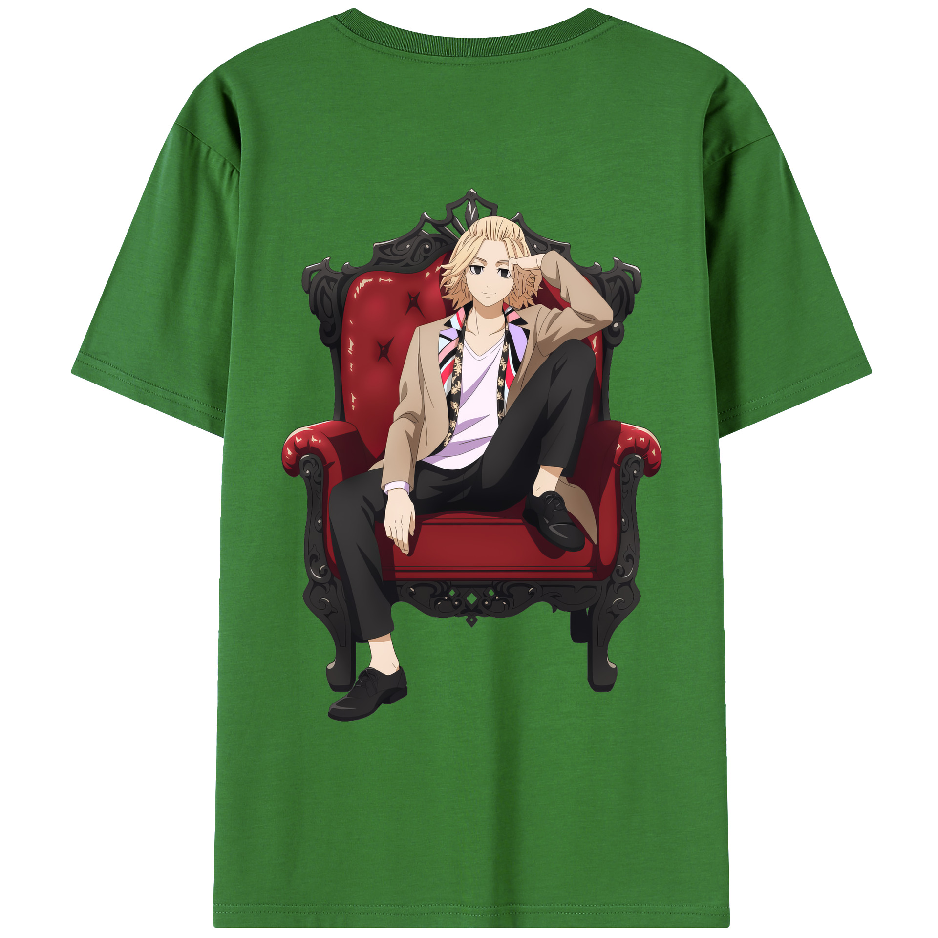 （画像用） 東京リベンジャーズ Tokyo Revengers レディース半袖Tシャツ(バックプリント)